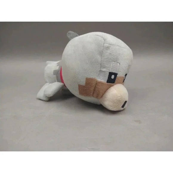 Minecraft Jinx Mini Crafter Tamed Wolf 6" Plush 2019 Mojang Jinx - Picture 1 of 9